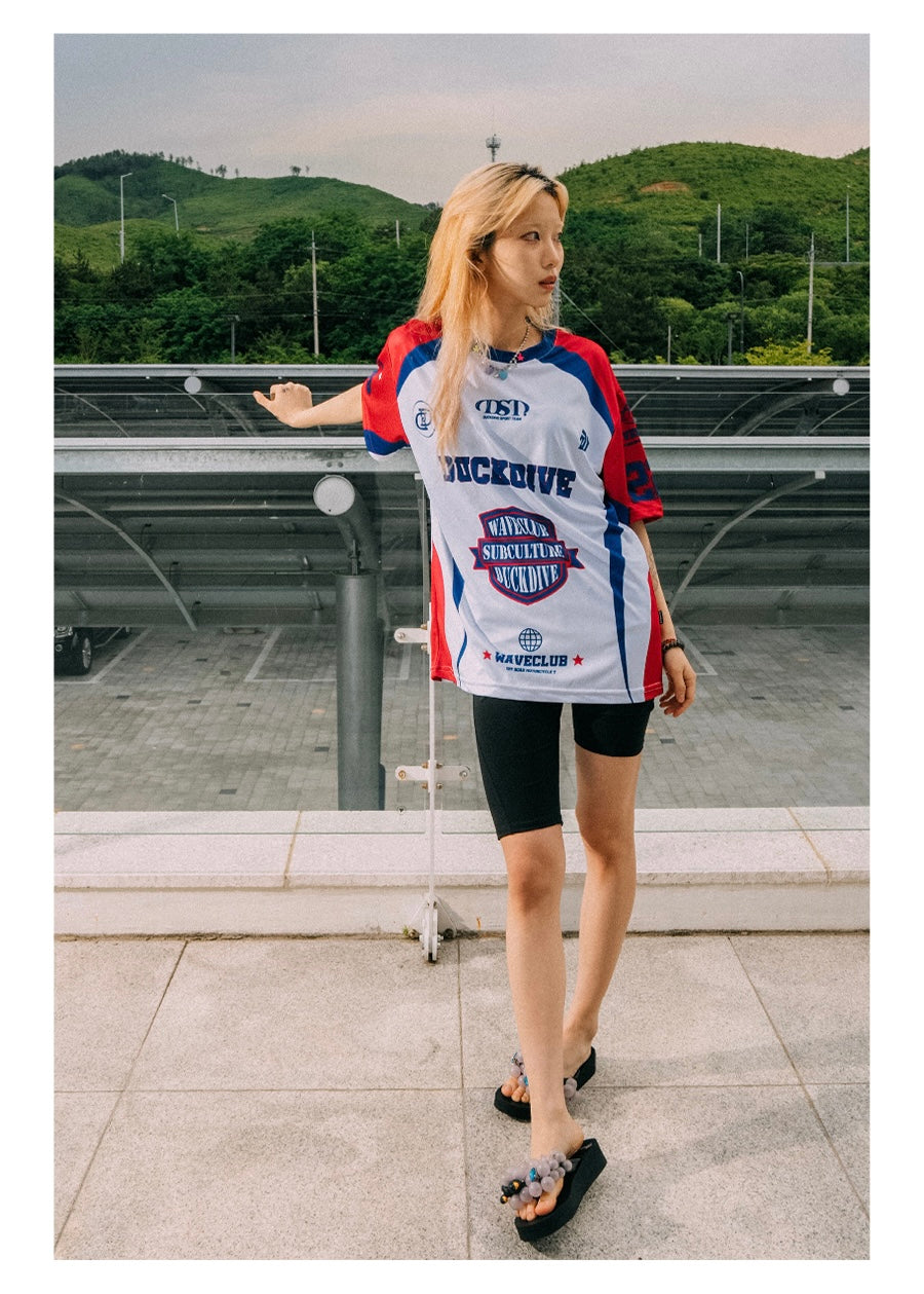 OFF ROAD MESH SHORT SLEEVE _ RED