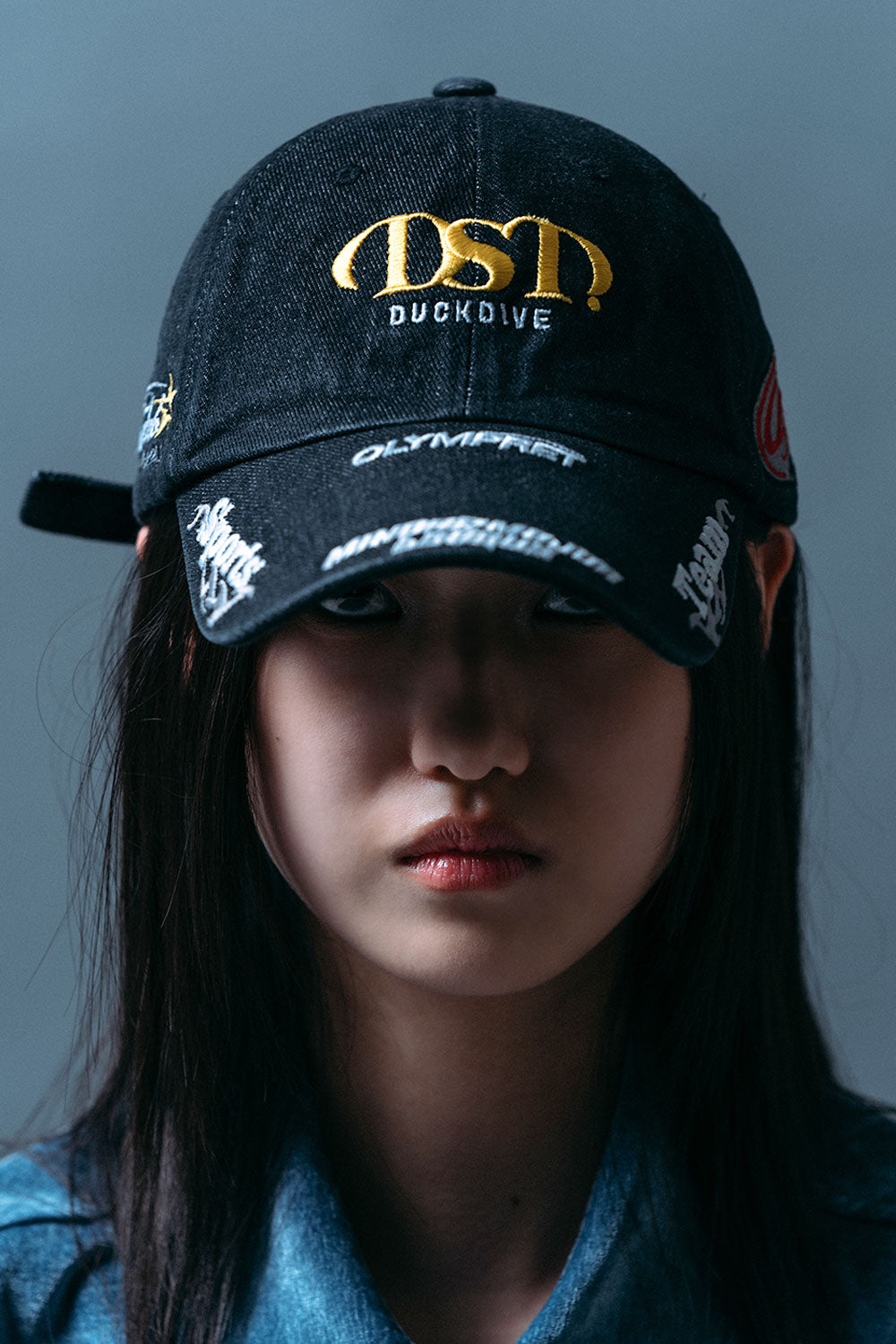 RACING BALL CAP - DENIM