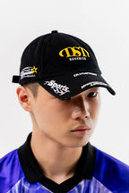 RACING BALL CAP - BLACK
