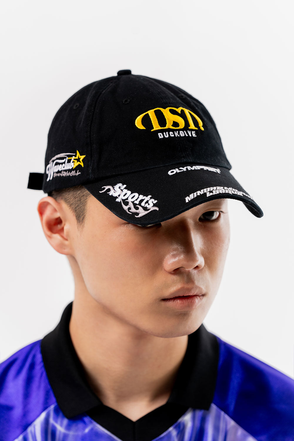 RACING BALL CAP - BLACK
