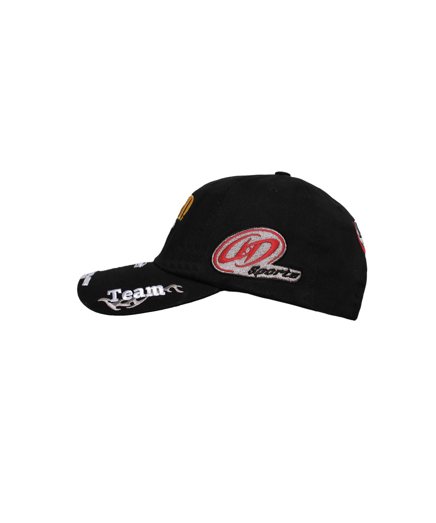 RACING BALL CAP - BLACK