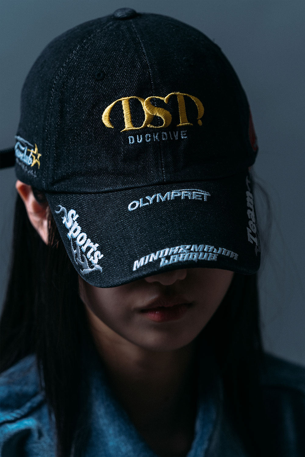 RACING BALL CAP - DENIM