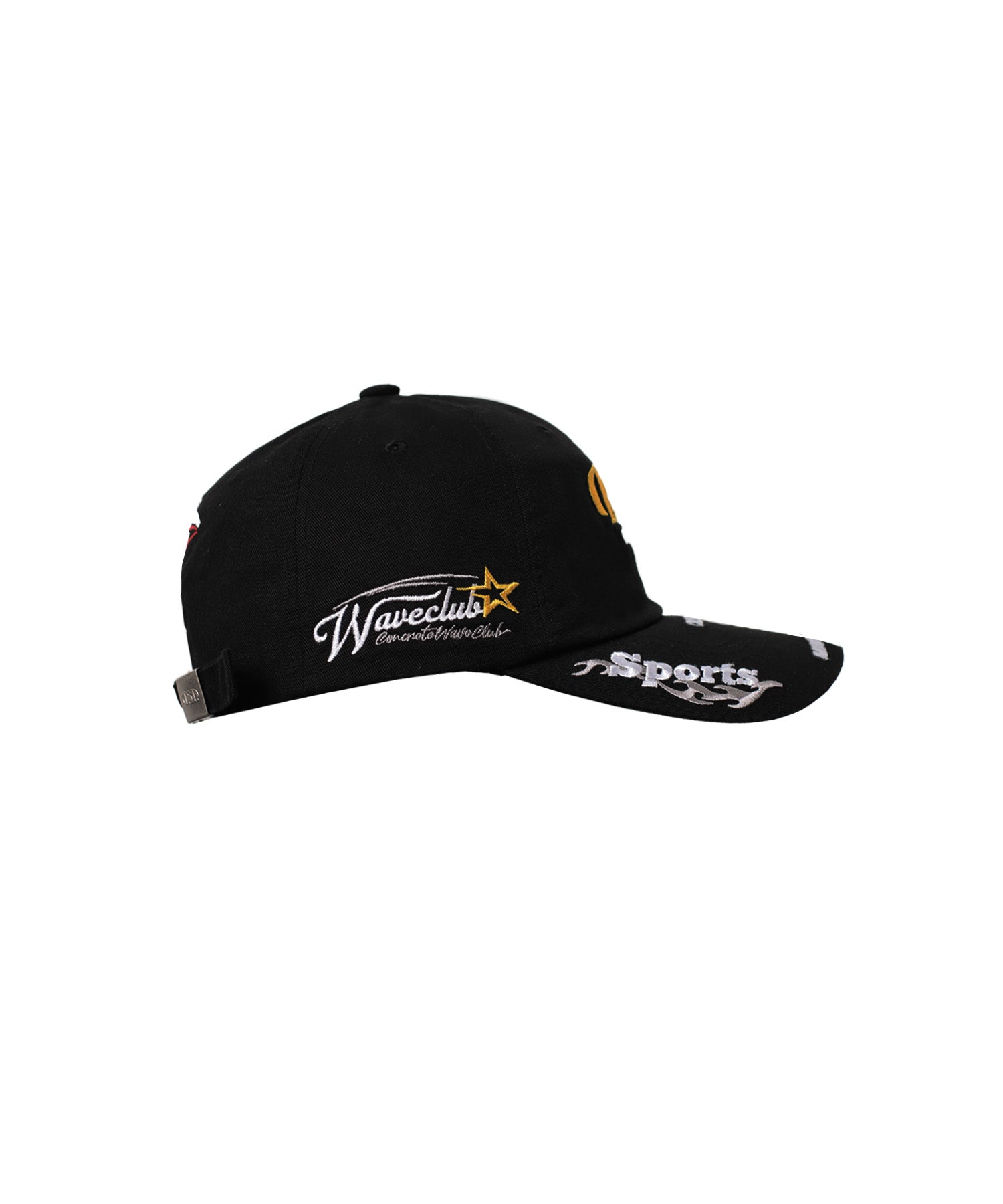RACING BALL CAP - BLACK