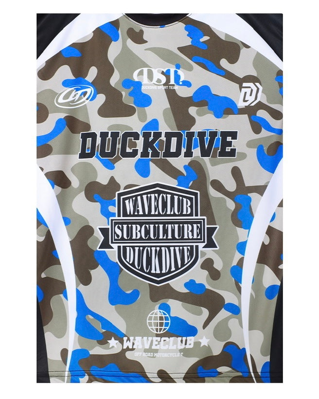 OFF ROAD MESH LONG SLEEVE CAMO_BULE