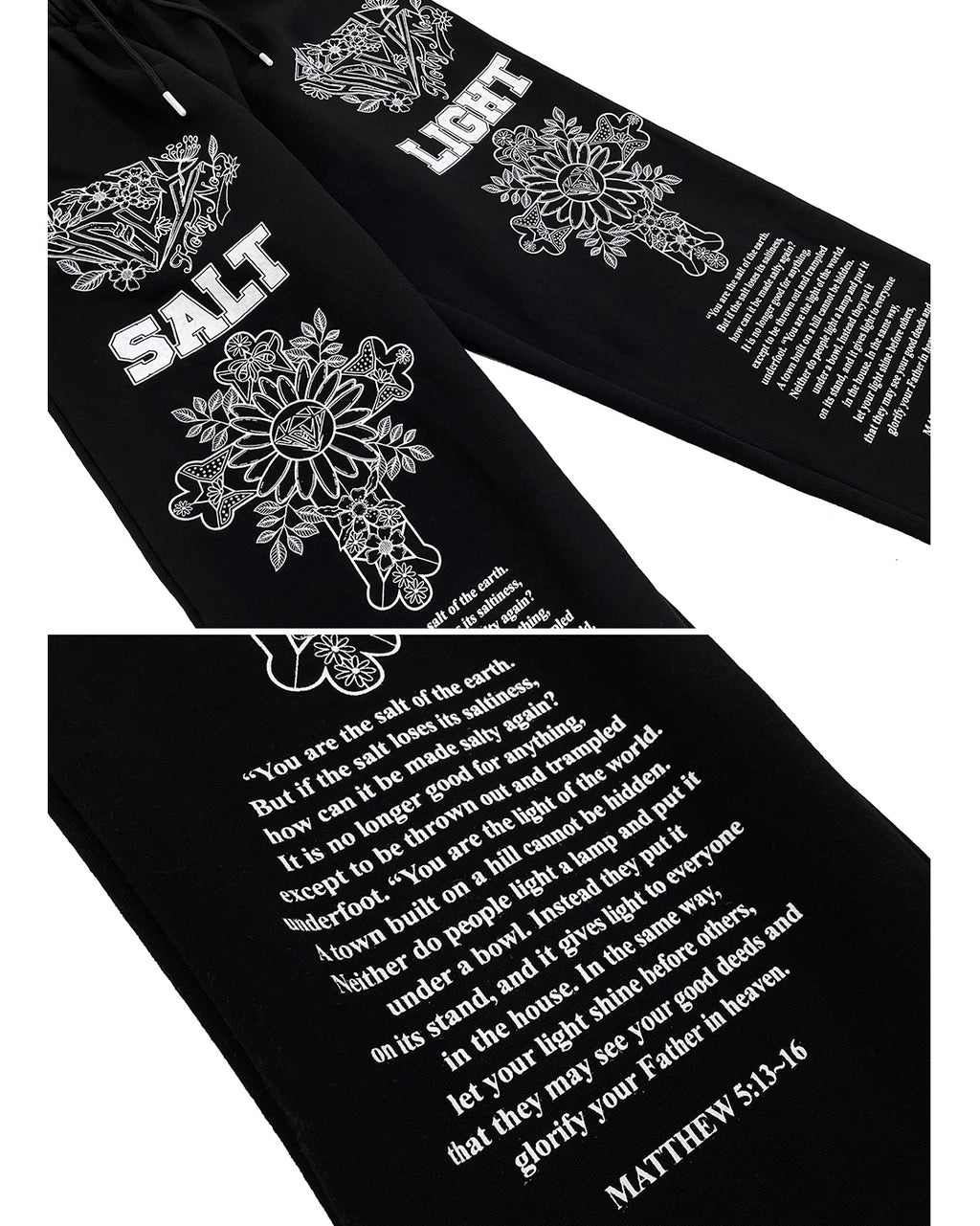 SALT & LIGHT TRAINING PANTS _ Black