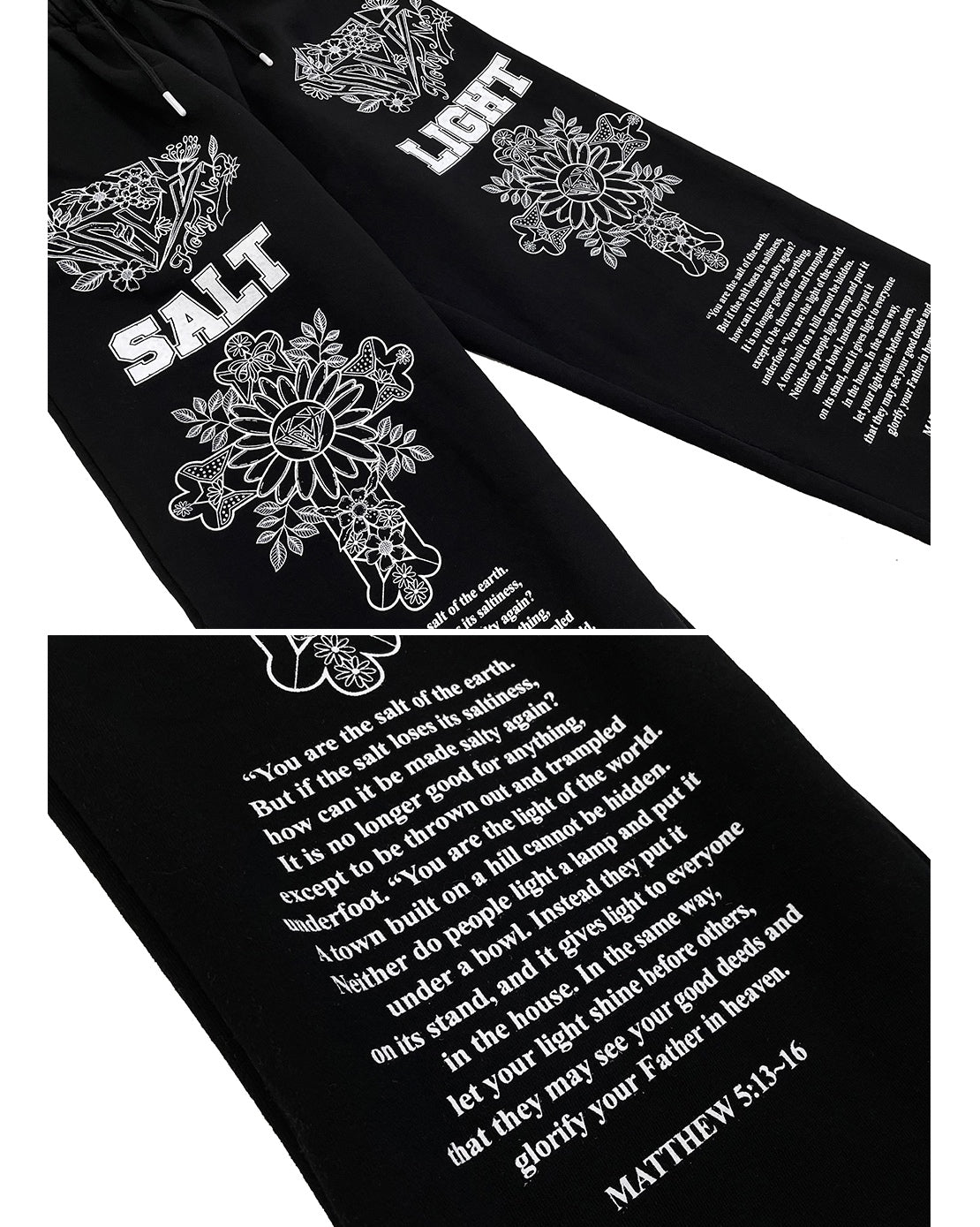 SALT & LIGHT TRAINING PANTS _ Black