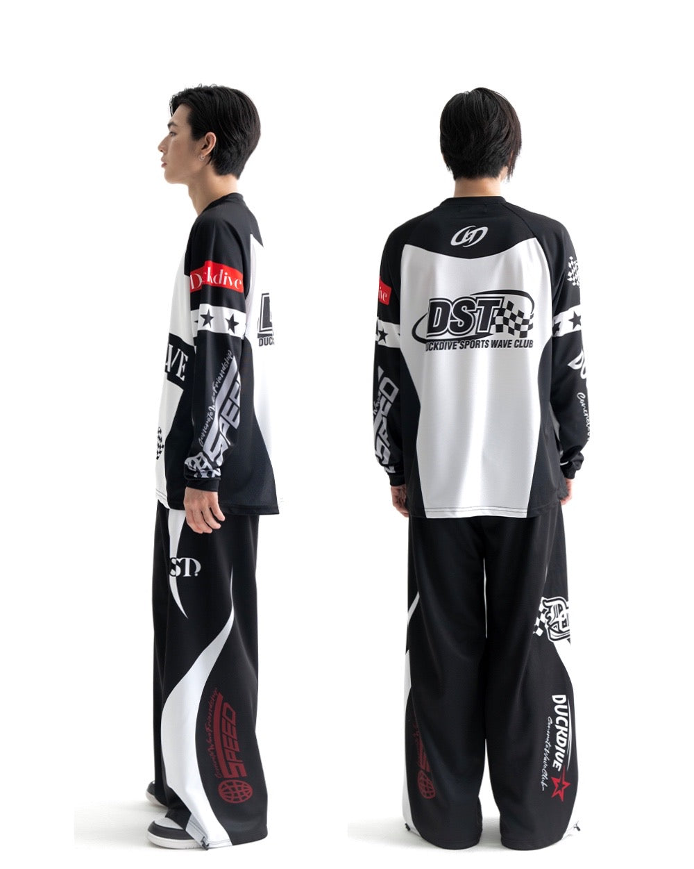 RACING STAR RAGLAN MESH LONG SL
