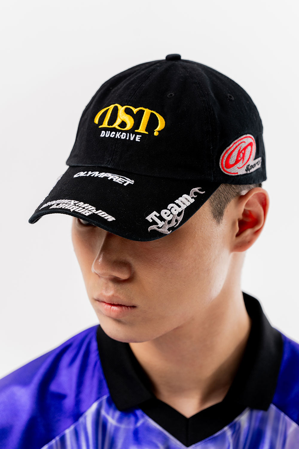 RACING BALL CAP - BLACK