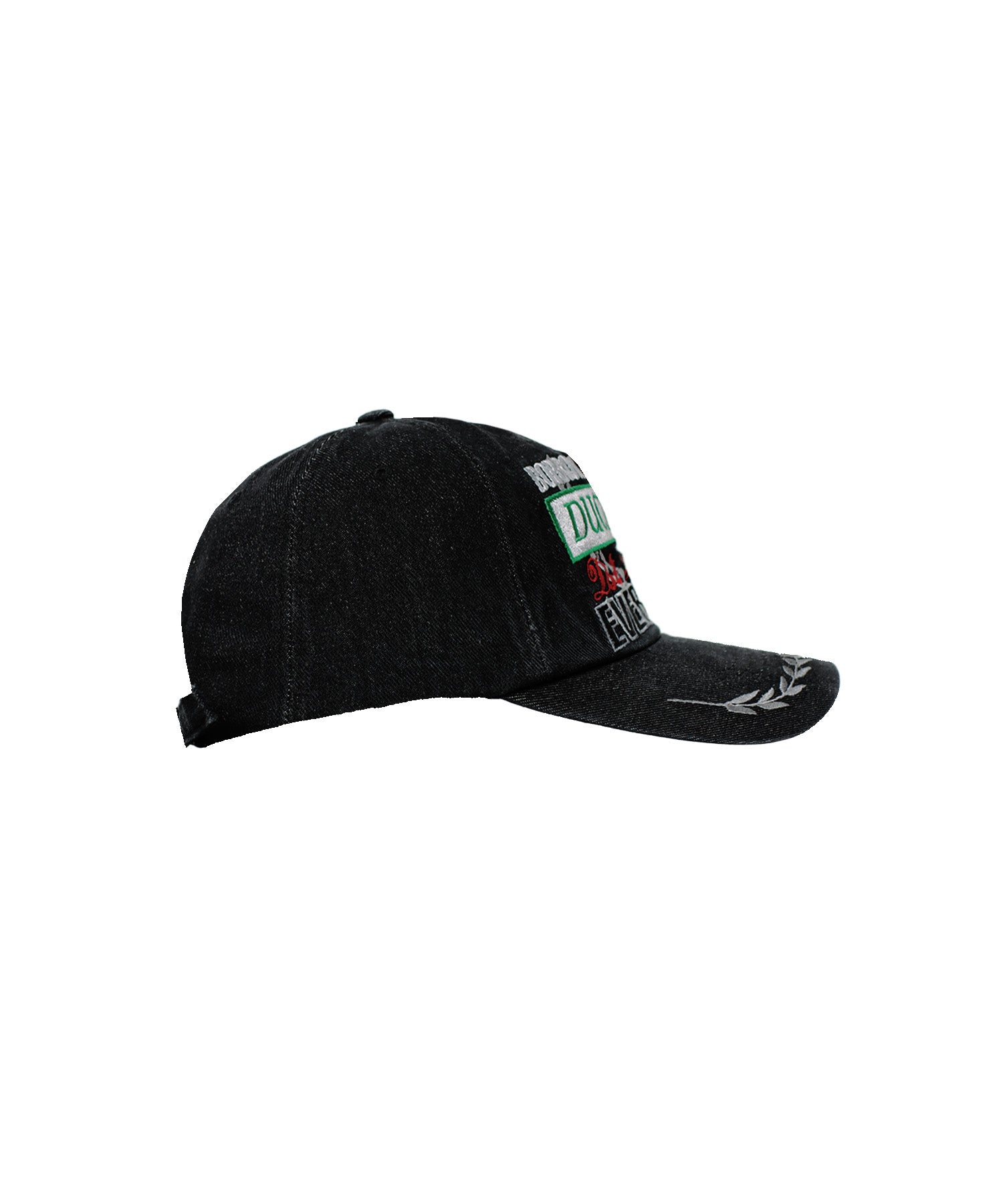 LAUREL BALL CAP _ DENIM BALCK _ (Wearing NewJeans Minji)