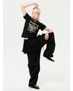 Waacking Dance Studio Cassette tape Graphics T-Shirt