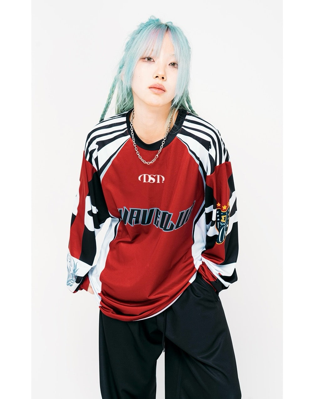 ZEBRA POINT MESH LONG SLEEVE