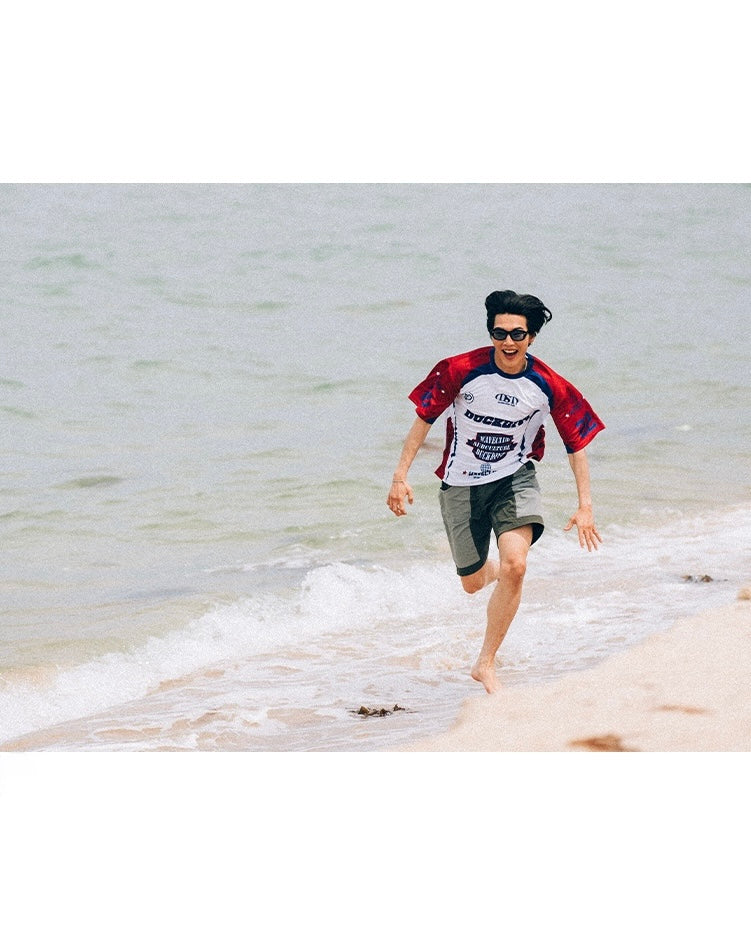 OFF ROAD MESH SHORT SLEEVE _ RED