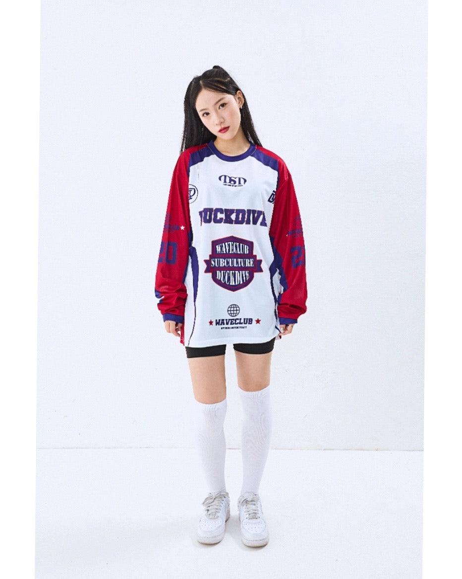 OFF ROAD MESH LONG SLEEVE _ RED