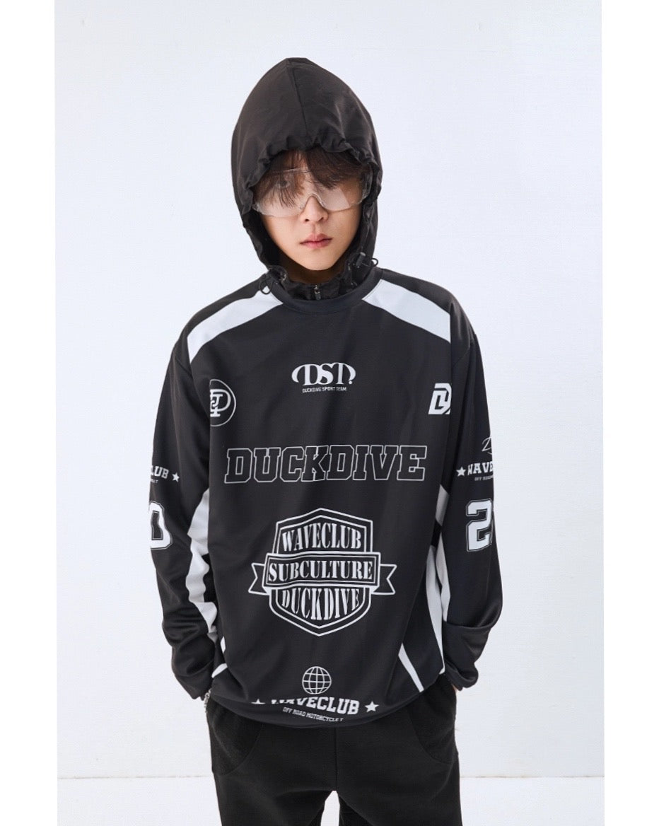 OFF ROAD MESH LONG SLEEVE _ BLACK