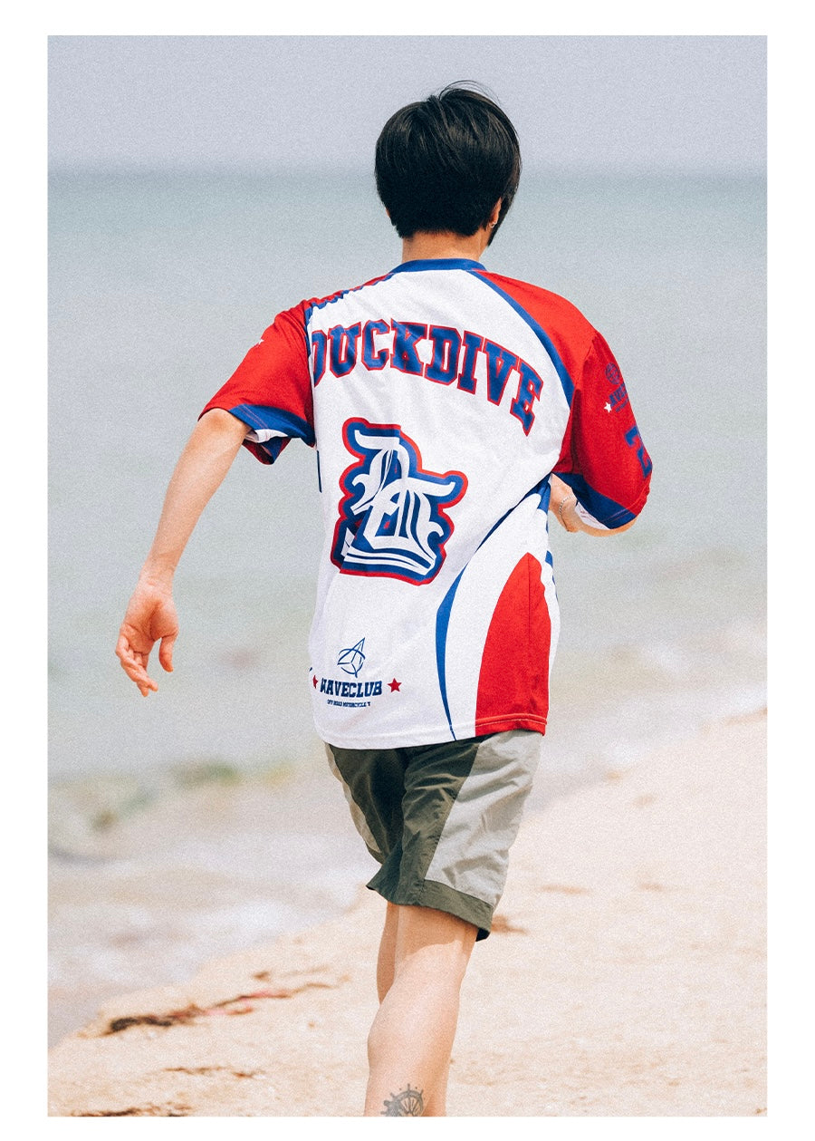 OFF ROAD MESH SHORT SLEEVE _ RED