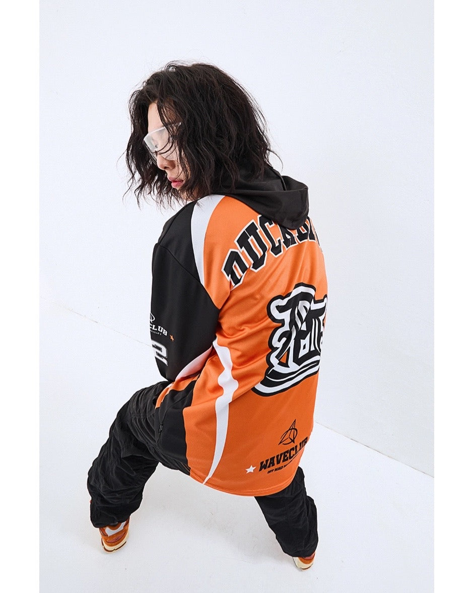 OFF ROAD MESH LONG SLEEVE _ ORANGE