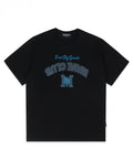 Vintage patch wave T-shirt _ black