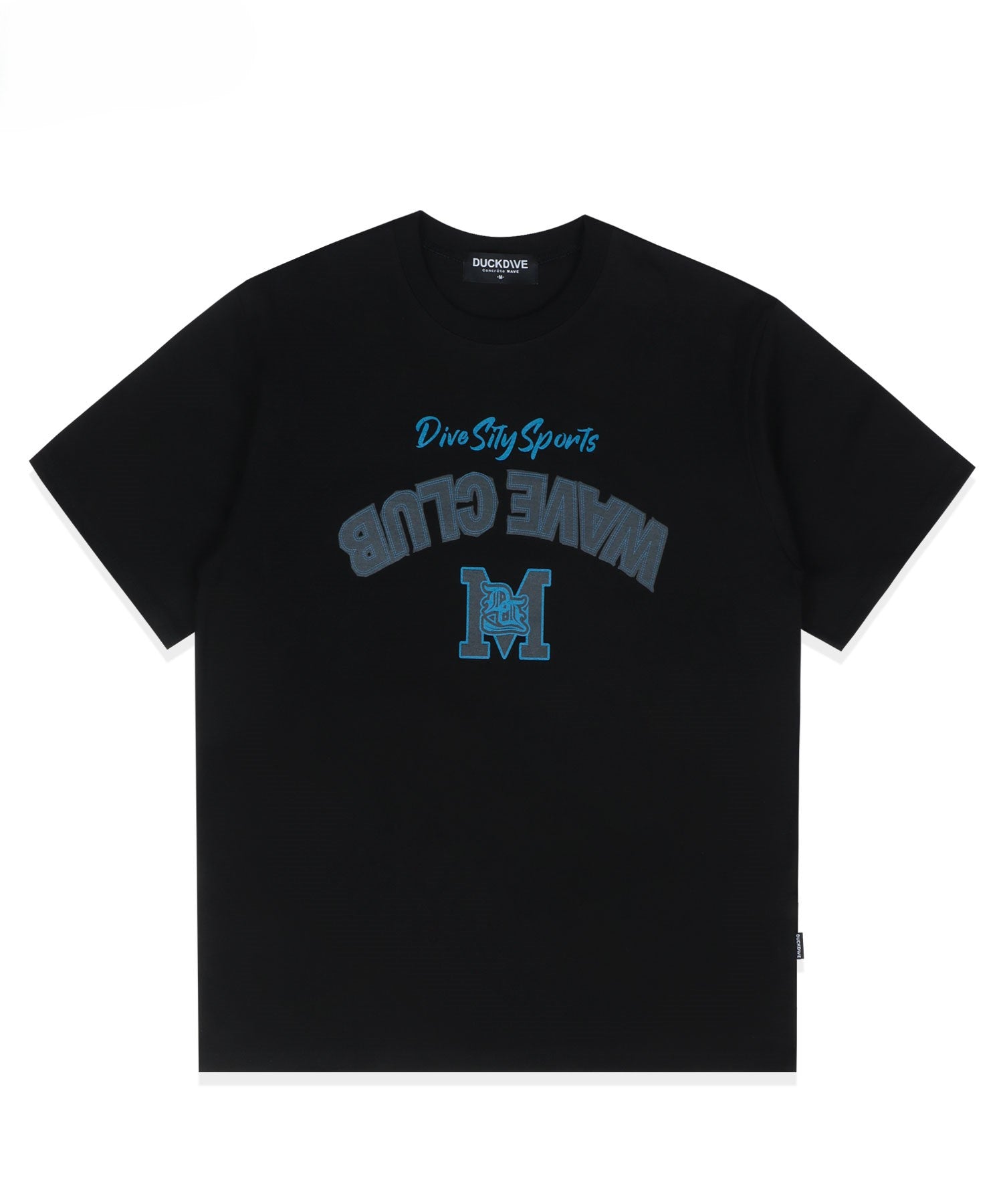 Vintage patch wave T-shirt _ black
