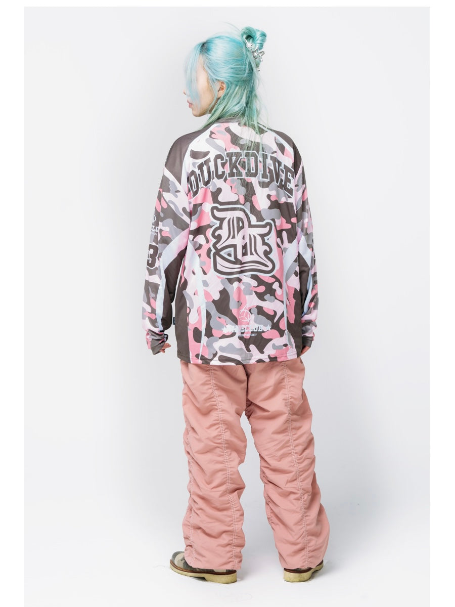 OFF ROAD MESH LONG SLEEVE CAMO_PINK