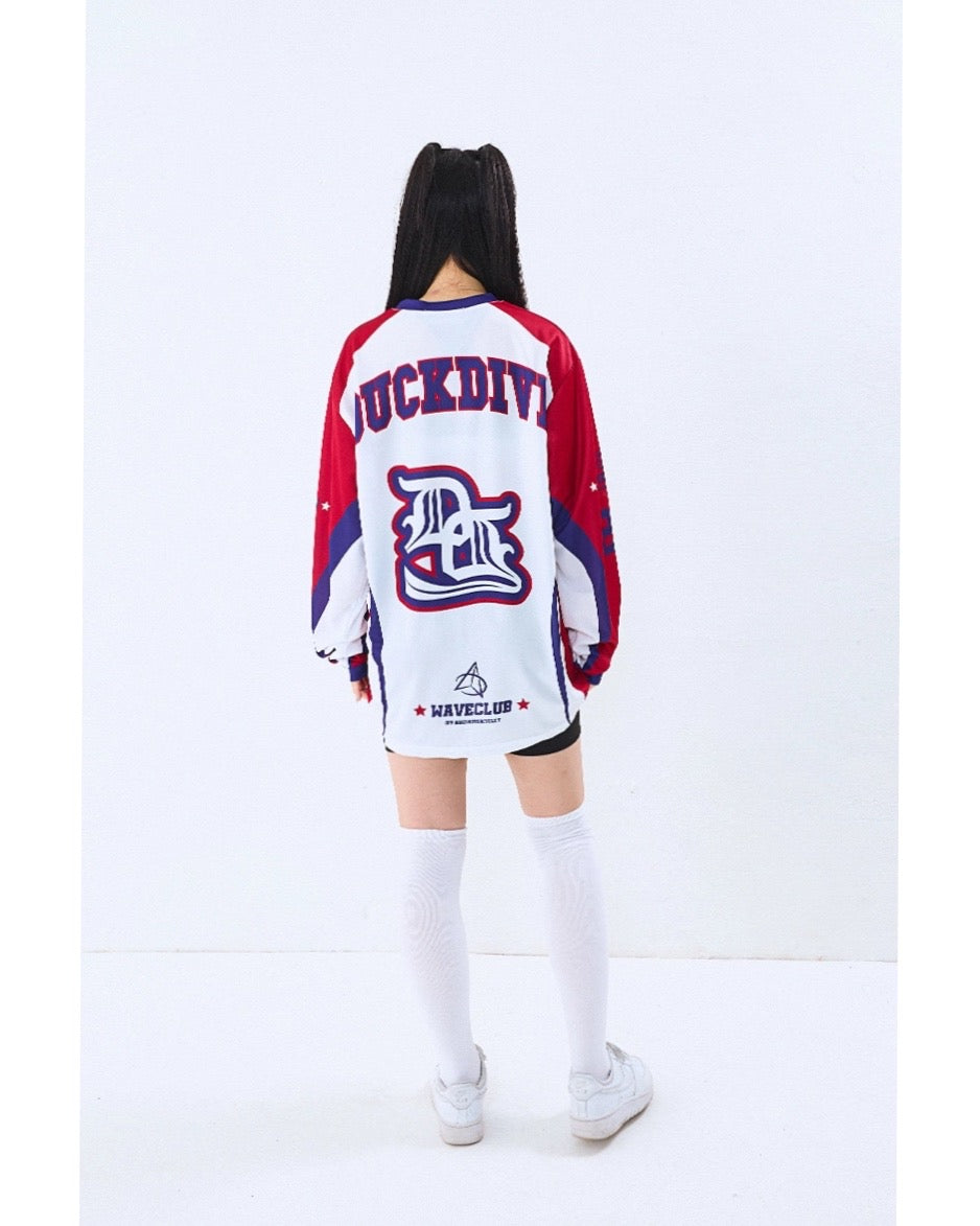 OFF ROAD MESH LONG SLEEVE _ RED