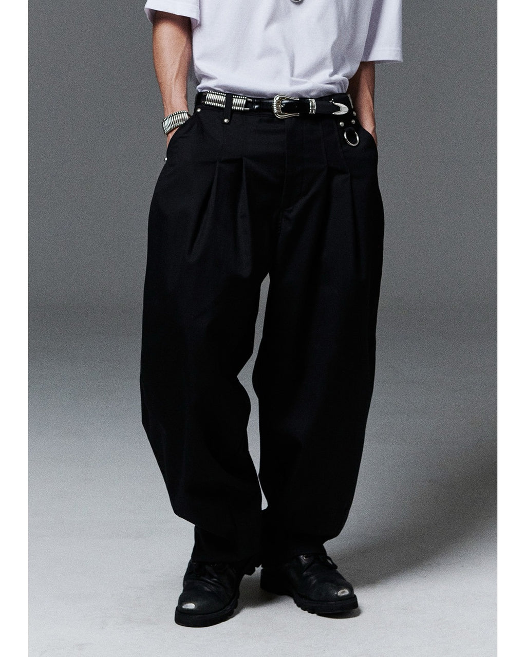 SLACKS BALLOON PANTS