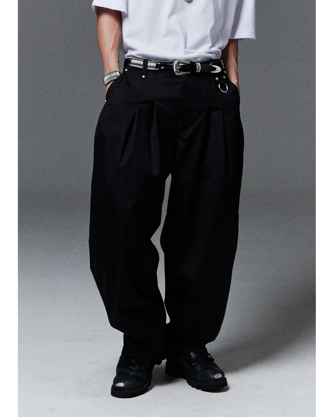 SLACKS BALLOON PANTS