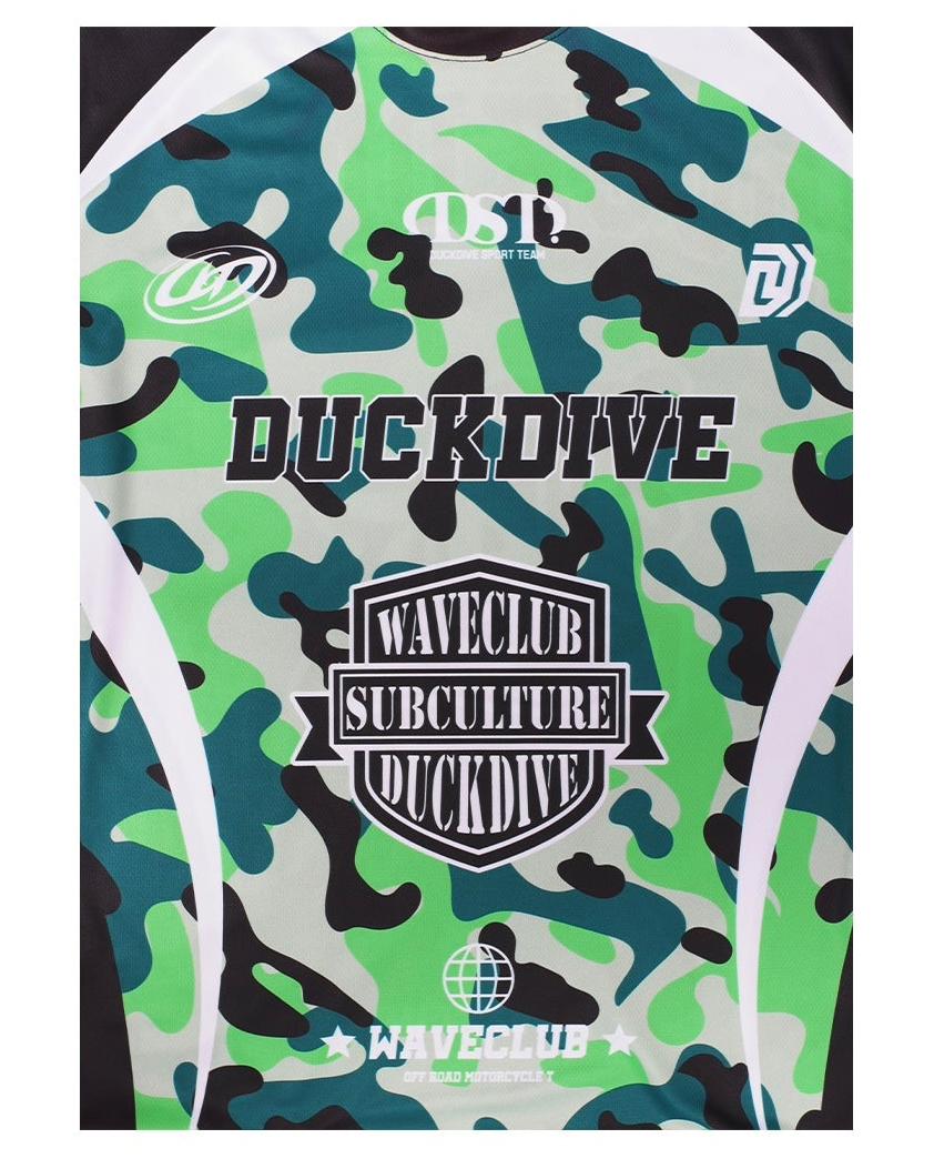 OFF ROAD MESH LONG SLEEVE CAMO_GREEN