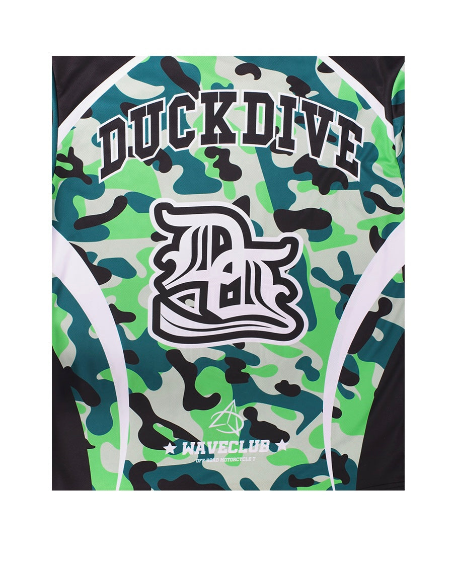 OFF ROAD MESH LONG SLEEVE CAMO_GREEN