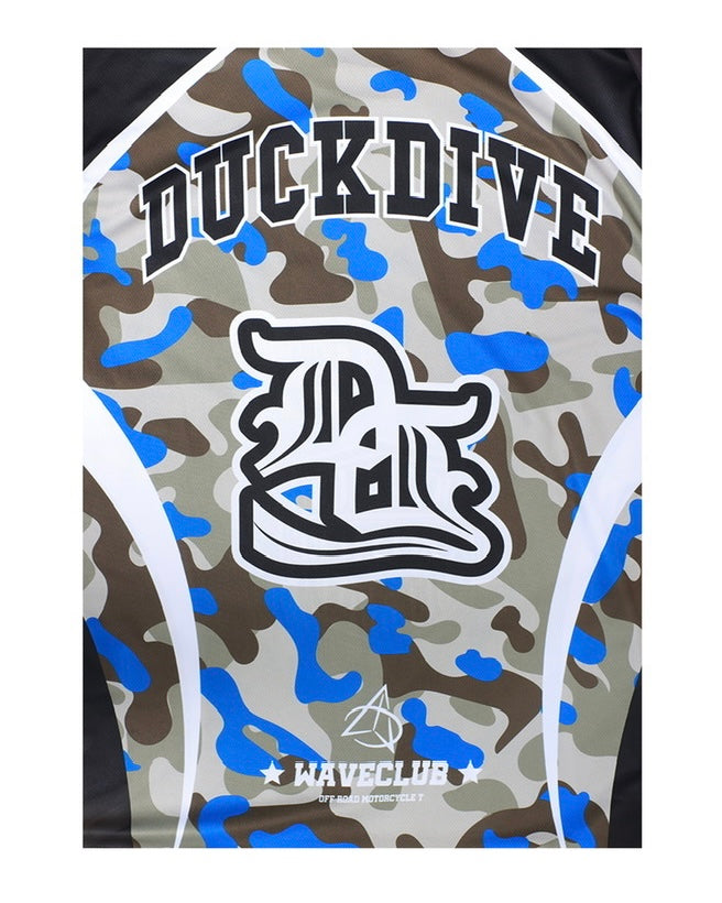OFF ROAD MESH LONG SLEEVE CAMO_BULE