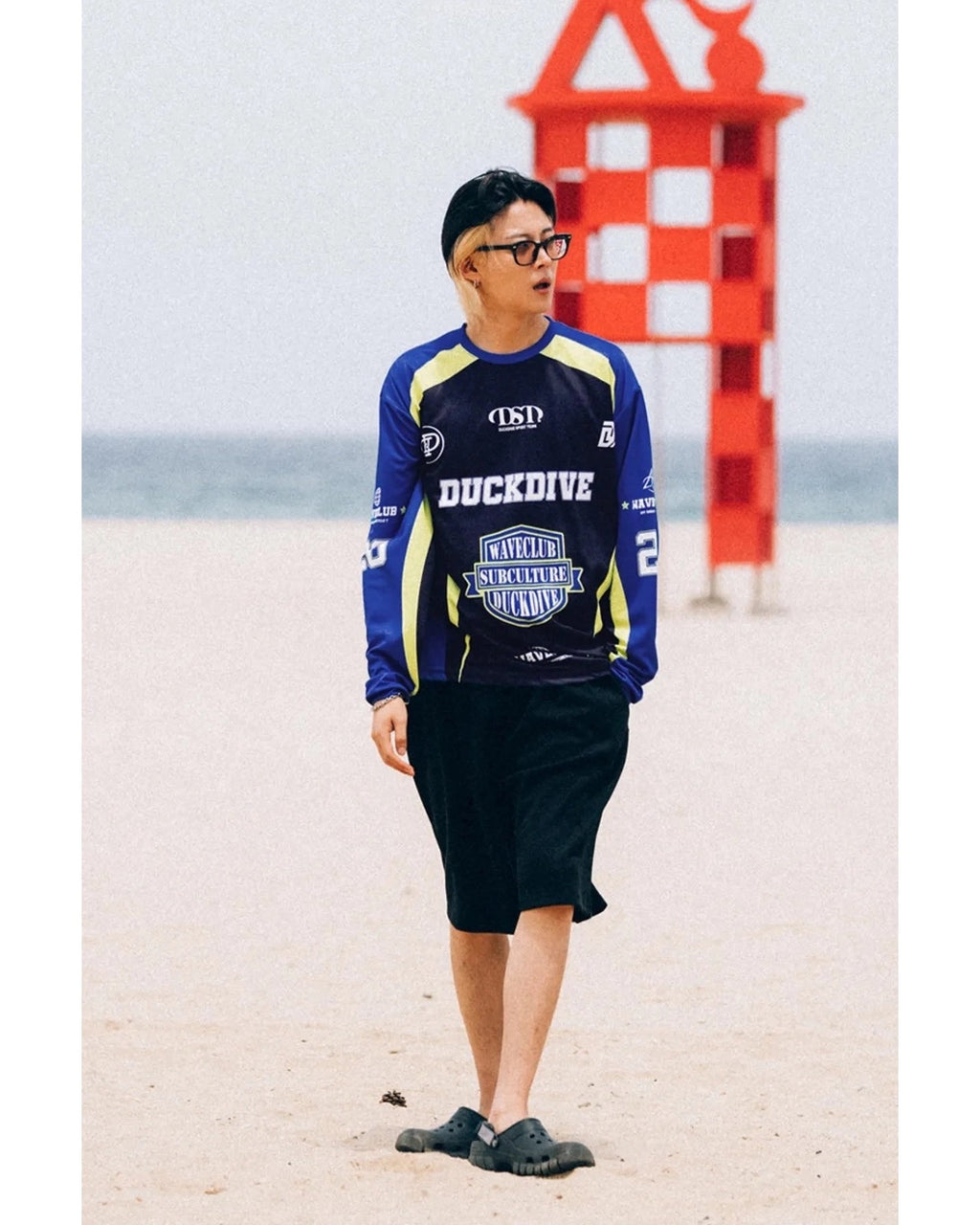 OFF ROAD MESH LONG SLEEVE _ BLUE