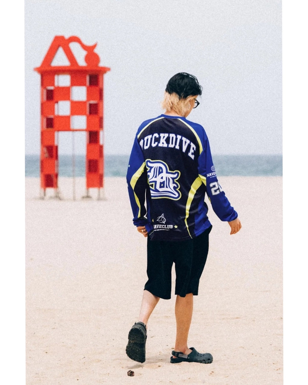 OFF ROAD MESH LONG SLEEVE _ BLUE