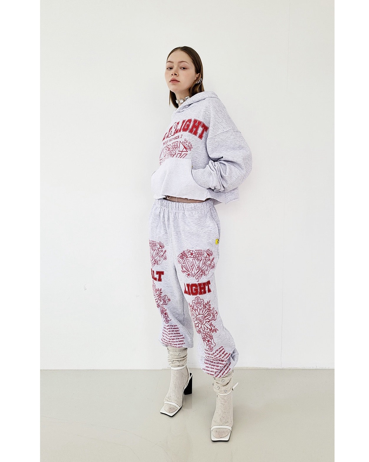 SALT & LIGHT TRAINING PANTS _ Melange Gray