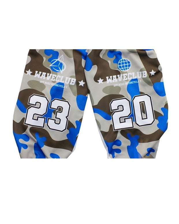 OFF ROAD MESH LONG SLEEVE CAMO_BULE