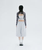 CAMO SEE-THROUGH BACK OPEN MESH LS