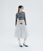 CAMO SEE-THROUGH BACK OPEN MESH LS
