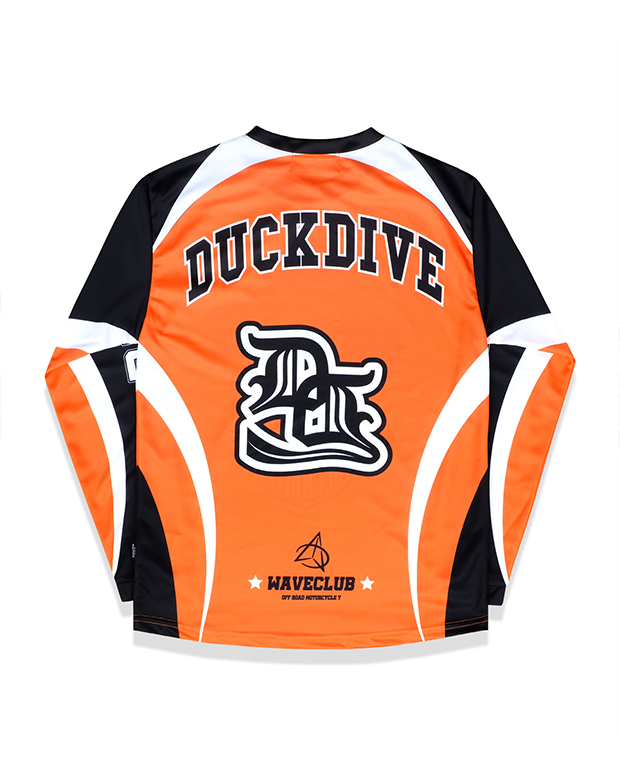 OFF ROAD MESH LONG SLEEVE _ ORANGE