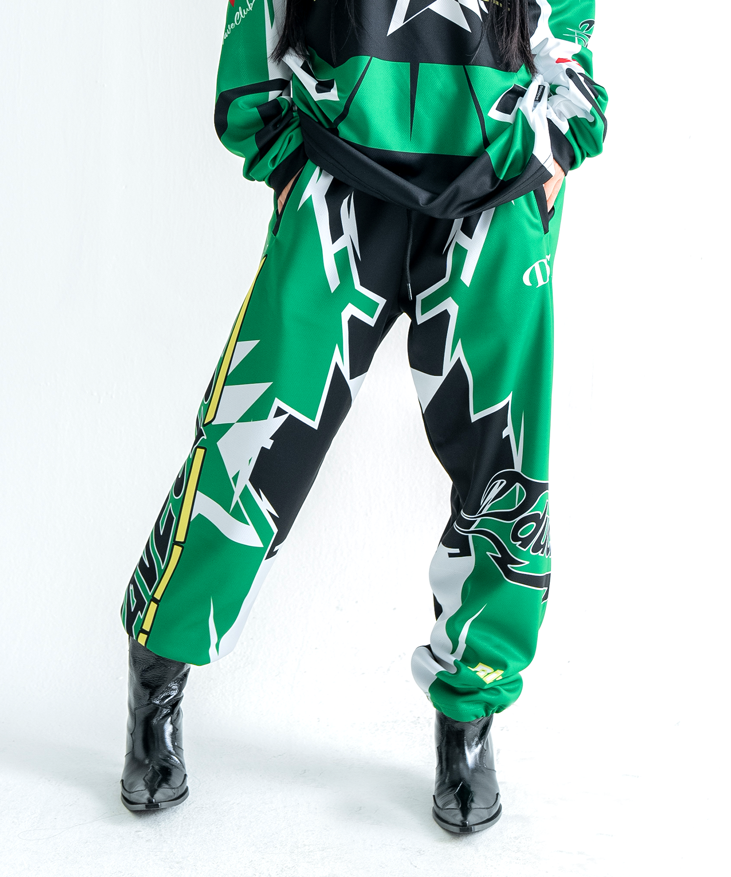 DRIFT WING PANTS GREEN