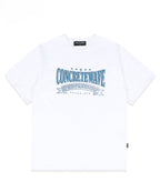 Varcity slogan T-shirt _white