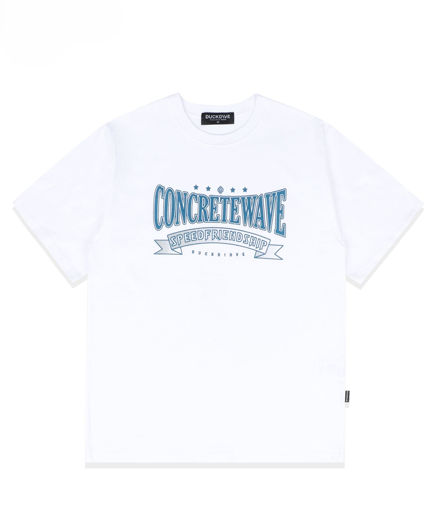 Varcity slogan T-shirt _white